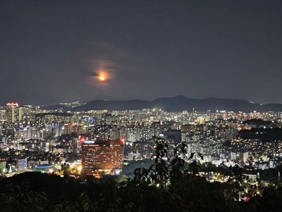 ソウルナイトツアー　南山夜景＋月光レインボー噴水鑑賞＋セビッソム　漢江ラーメン付き＜月～金／日本語ガイド／ソウル発＞