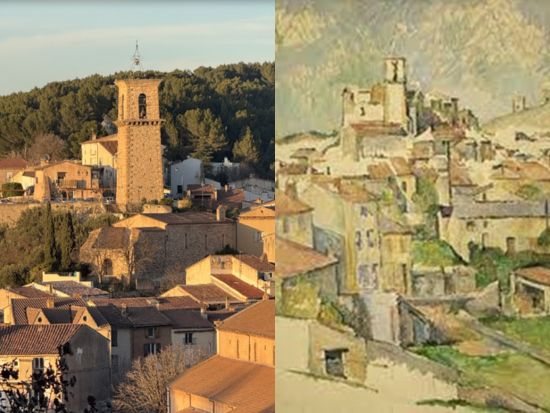 セザンヌゆかりの地を公認日本語ガイドと巡る　レ・ローブの丘＋シャトー・ノワールなど＜貸切／4時間／日本語／マルセイユまたはエクス・アン・プロヴァンス発＞