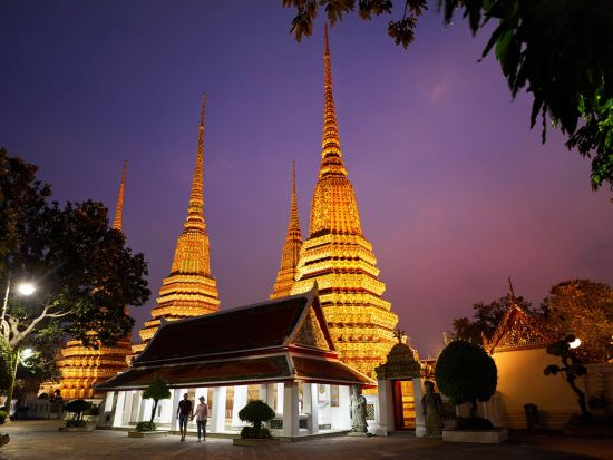 バンコク夜景ツアー　ワット・アルン＆ワット・ポー＆チャイナタウン＆トゥクトゥク体験 ＜英語ガイド＞