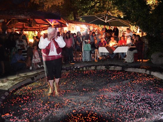 ブルガリア伝統文化体験付きディナーショー　選べるレストランで楽しむ民族音楽と踊り＋市内夜景ドライブ＜貸切／英語または日本語ガイド選択可／ソフィア発＞