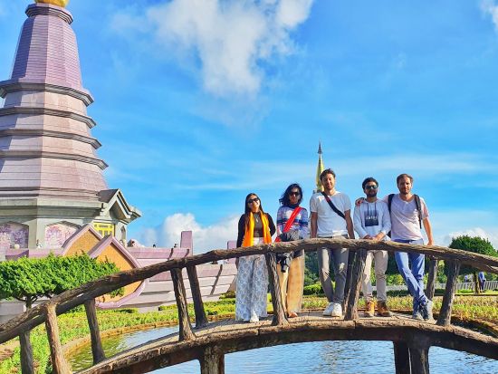 ドイ・インタノン国立公園日帰りツアー　タイ最高峰＆ツインパゴダ＆カレン族の村 ＜英語ガイド／チェンマイ発着＞