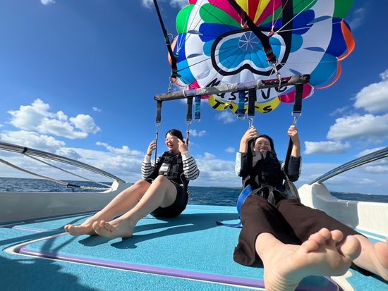 パラセーリング③