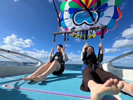 幻の島上陸＋パラセーリング＋シュノーケリングツアー 石垣島の絶景スポットを網羅！非日常体験を楽しもう◎＜午前or午後／石垣島発＞