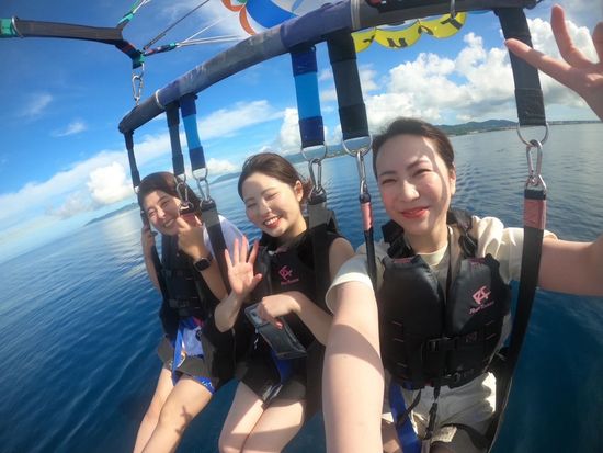 パラセーリング②