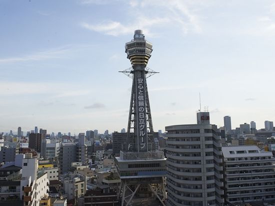 通天閣展望台チケット 事前予約 地上87.5m＆94.5mの2つの展望台で大阪の絶景を堪能