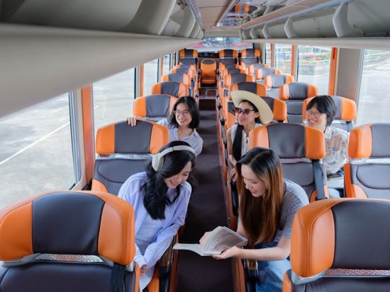 【都市間送迎】ホーチミン市内 ⇔ ファンティエットおよびムイネー市内　快適な日系企業運行バス利用＜乗合／現地語ドライバー＞