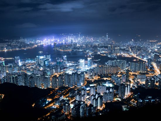 ビクトリアピーク_100万ドルの夜景5
