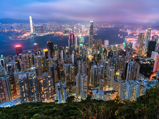 ビクトリアピーク_100万ドルの夜景