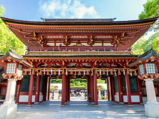 福岡発日帰りバスツアー　太宰府・大分コース　太宰府＆湯布院散策＋別府ロープウェイ＋かまど地獄 ラムネと温泉たまご付き ＜博多発着＞