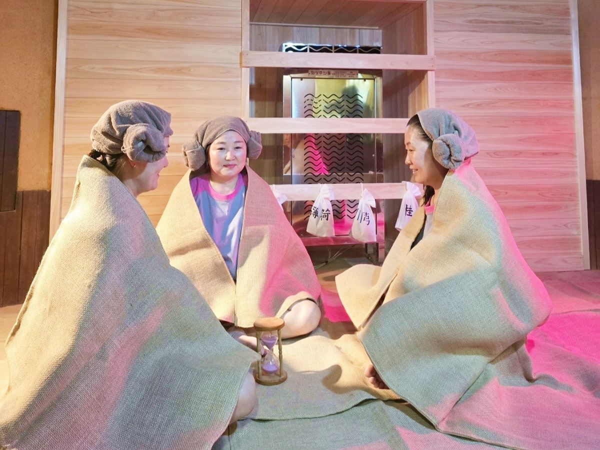 明洞 MUD 汗蒸幕（ミョンドンマッドハンジュンマク） プライベート個室