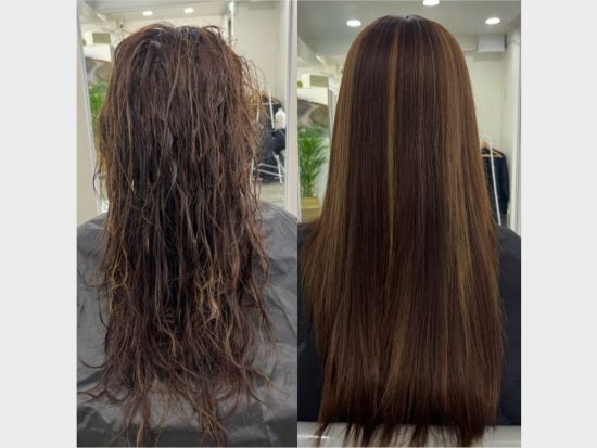 「Leai hair & make upヘアサロン」ソウル人気サロンでプロ仕上げ！＜龍山駅・新龍山駅直結／韓国語＞