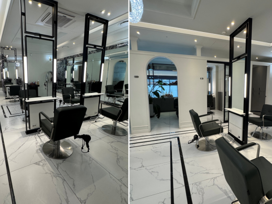 「Leai hair & make upヘアサロン」ソウル人気サロンでプロ仕上げ！＜龍山駅・新龍山駅直結／韓国語＞