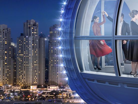 世界一高い観覧車！アイン・ドバイ（Ain Dubai）入場チケット事前予約　地上250mからドバイの絶景を堪能＜選べる複数プランあり＞