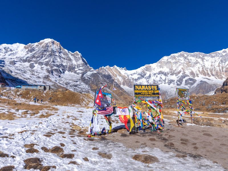 Entrance of Annapurna base camp