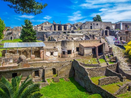 絶景のベスビオ火山とポンペイ遺跡日帰り観光ツアー＜貸切／ナポリ発＞by Max Harvest