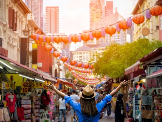 シンガポール市内観光ツアー　ミシュラン1つ星ランチ付き！マーライオン＋ガーデンズ・バイ・ザ・ベイ＋チャイナタウンなどを訪問＜半日or1日／日本語ガイド＞