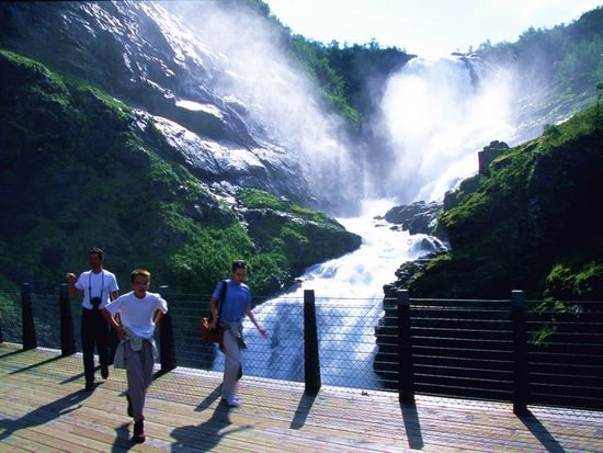 The Flam Railway - Kjosfossen