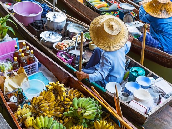 ダムヌンサドゥアック水上マーケット6