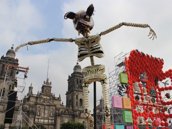 【2026年10月31日限定】メキシコシティ観光ツアー！世界遺産テオティワカン遺跡＋死者の日の雰囲気を楽しむ旧市街街歩き＜日本語ガイド／メキシコシティ発＞