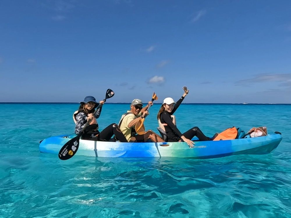 貸切】カヤックツアー！ガイド歴28年のたっちゃんがご案内 洞窟探検