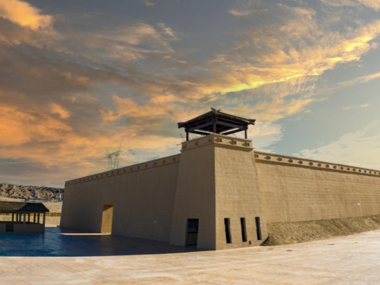 敦煌発 日帰り観光ツアー 懸泉置遺跡＋楡林窟・3番特別窟＋ゴビ砂漠アートギャラリーを巡る＜昼食付／専用車／専属日本語ガイド＞