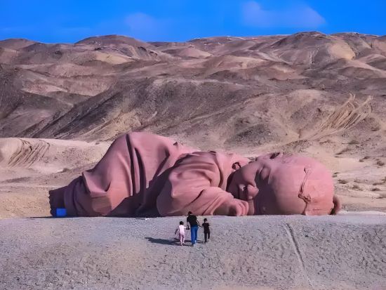 敦煌発 日帰り観光ツアー 懸泉置遺跡＋楡林窟・3番特別窟＋ゴビ砂漠アートギャラリーを巡る＜昼食付／専用車／専属日本語ガイド＞