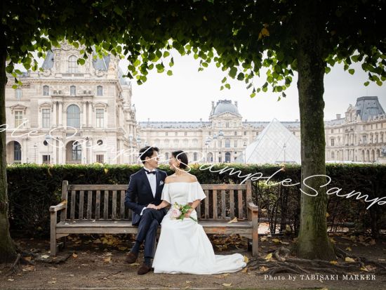 ハネムーン＆旅するカップルに♡花の都パリで撮る 衣装持ち込みウェディングフォトパッケージ ＜日本人カメラマン同行＞