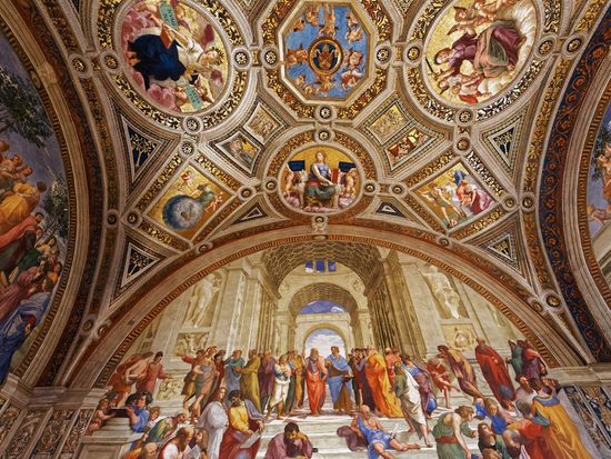 Raphael rooms_Stanza della Segnatura(shomei-no-ma)_pixta_77767632_Lpixta_77767632_L