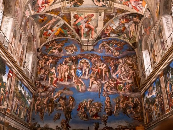 Italy_Rome_Sistine Chapel_The Last Judgement_pixta_83992610_M (1)