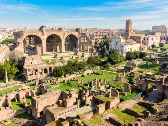 Italy_Rome_Roman forum_pixta_36608990_M