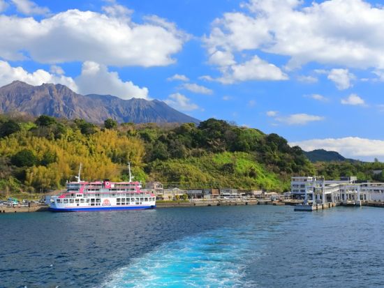 【貸切】観光タクシー 窯元見学＋文学碑＋溶岩展望所などを満喫！桜島活火山探訪コース＜4時間／最大9名／鹿児島市内発着＞