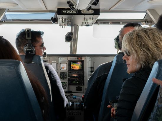 セスナ遊覧飛行　マウントクックを上空から観光＜英語パイロット・日本語ガイドマップ付き／テカポ・フランツ ジョセフ発＞