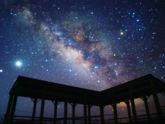 【座間味島】星空フォトと宙（そら）さんぽツアー 星降る夜に写真撮影×星空案内人付き＜天候保証あり／1時間＞