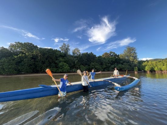 半日アウトリガーカヌーツアー！ローカルガイドがご案内＆お茶休憩付＜6人乗り／1歳～／午前・午後／送迎付き／西表島＞