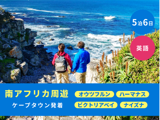 5泊6日 南アフリカ周遊ツアー ガーデンルート＋ワインランド観光＜ケープタウン発着／英語＞