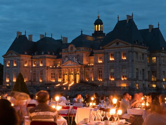Les Charmilles - Chandelles à Vauux-le-Vicomte (C) Collectif Image