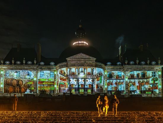 Chteau de Vaux-le-Vicomte - Le Grand Nol Projection faade Collectif Image Melun (3)