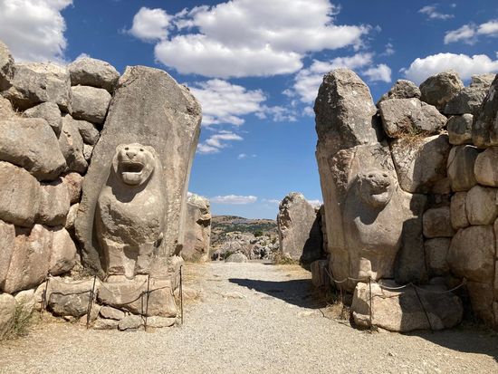 ハットゥシャシュ遺跡_ライオン門