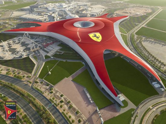 フェラーリ・ワールド (Ferrari World)　入場チケット事前予約　ドライビング・エクスペリエンス付きプランあり　＊即予約確定