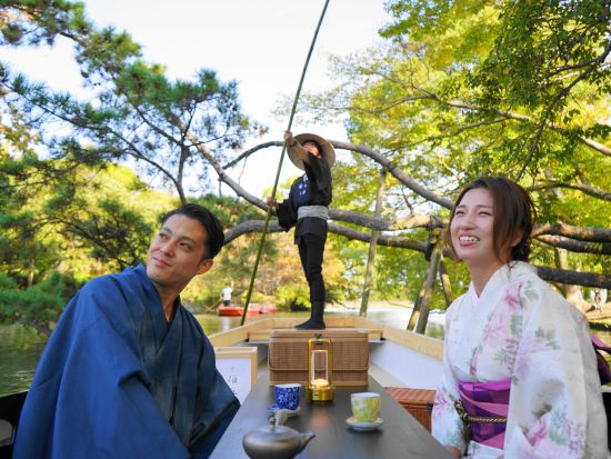 柳川川下りツアー 四季折々の景色を楽しむ遊覧コース 藩主立花邸周辺を巡る癒しのひととき ＜40分／選べる乗合・貸切プラン＞