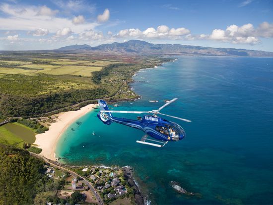 ヘリコプター遊覧飛行　オアフ島の見どころを上空から堪能＜50分または65分／英語パイロット＞by ブルーハワイアンヘリコプターズ