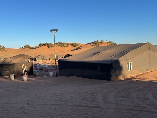 エルグシェガ・キャンプ地