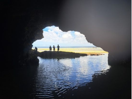 シュノーケリング ドキドキスポット満載！洞窟探検や珊瑚礁で石垣島の海を満喫 写真プレゼント付き＜6歳～参加OK／市街地送迎あり／石垣島＞