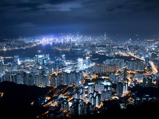 ビクトリアピーク_100万ドルの夜景5