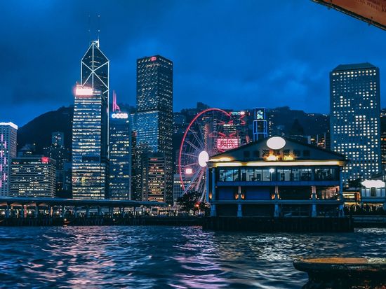 ビクトリアハーバー夜景2