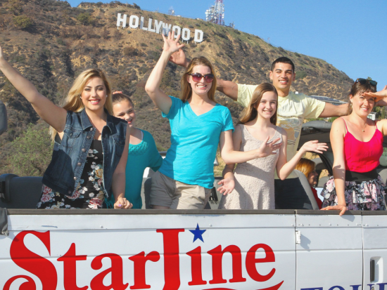 ユニバーサル・スタジオ・ハリウッド入場チケット　スター豪邸訪問ツアー付き