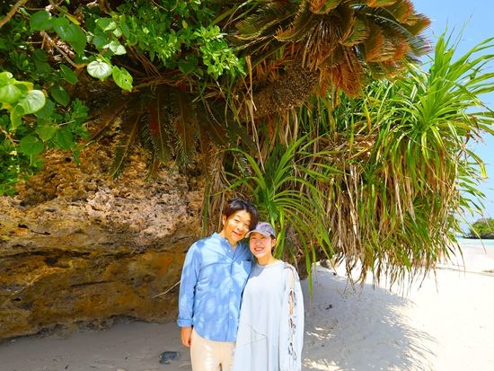 ビーチにて写真撮影2