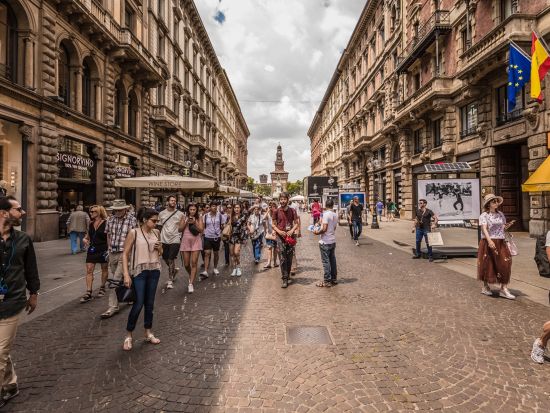 ミラノ歴史ウォーキングツアー　ダ・ヴィンチ傑作「最後の晩餐」優先入場付き＜約3時間／英語ガイド＞ ＊お申し込みと同時に即予約確定