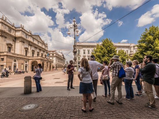 ミラノ歴史ウォーキングツアー　ダ・ヴィンチ傑作「最後の晩餐」優先入場付き＜約3時間／英語ガイド＞ ＊お申し込みと同時に即予約確定
