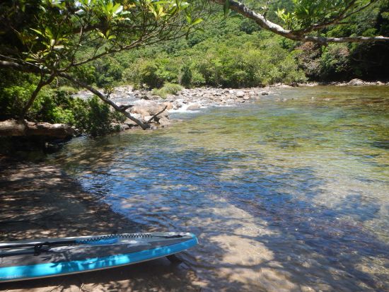 安房川SUP（サップ）半日ツアー 初心者大歓迎！宮之浦～安房～尾之間エリア送迎可＜午前 or 午後／1名参加OK／3時間＞ by 屋久島らんぶりん